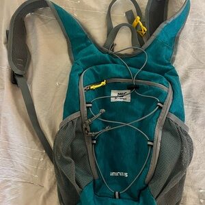 Teal and Gray Mini Backpack